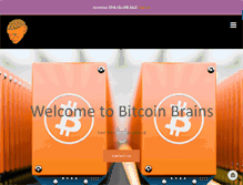 Tablet Screenshot of bitcoinbrains.com